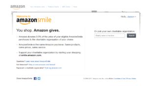 Amazon smile 1